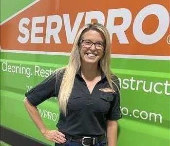 Wendy Larson, team member at SERVPRO of Minot